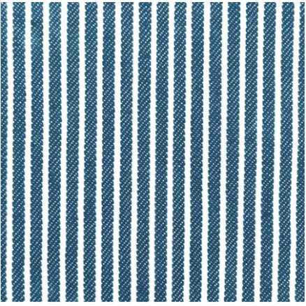 Denimtyg 145cm 1701 Blå Ränder - 50cm